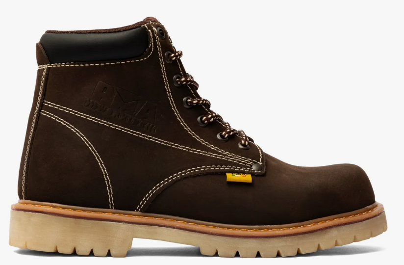 BOTA PMA - Bota Industrial Casco Acero CAFE