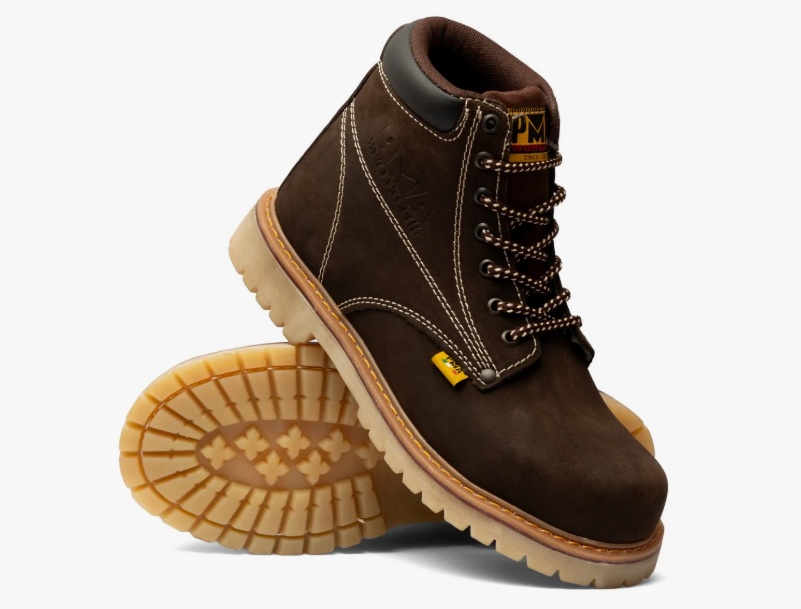 BOTA PMA - Bota Industrial Casco Acero CAFE