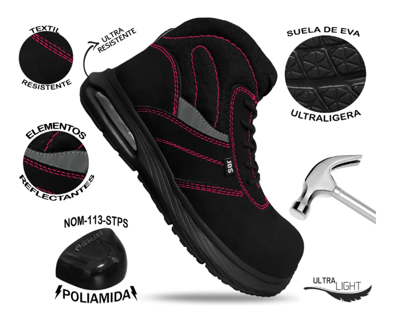 LIQUIDACION BOTA RIBERS - Bota Industrial DIELECTRICA CASCO POLIAMIDA