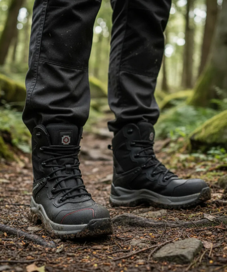 BOTA  SWISSBRAND 922 DIELECTRICA - Bota Industrial Tactica con casco de poliamida