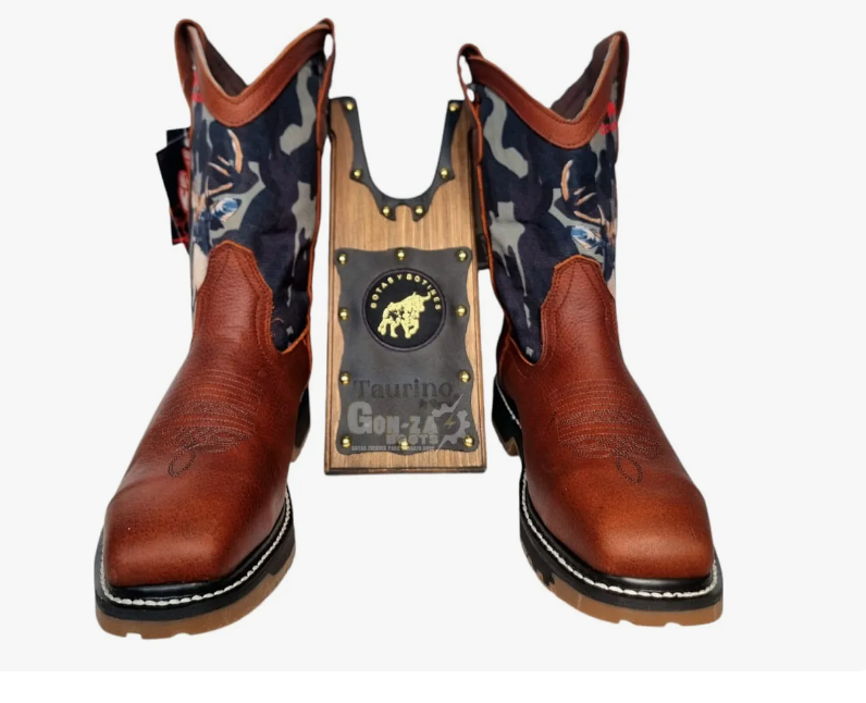 BOTA ESPINOZA CONDOR - Bota Industrial Casco Acero  CAM VENADO