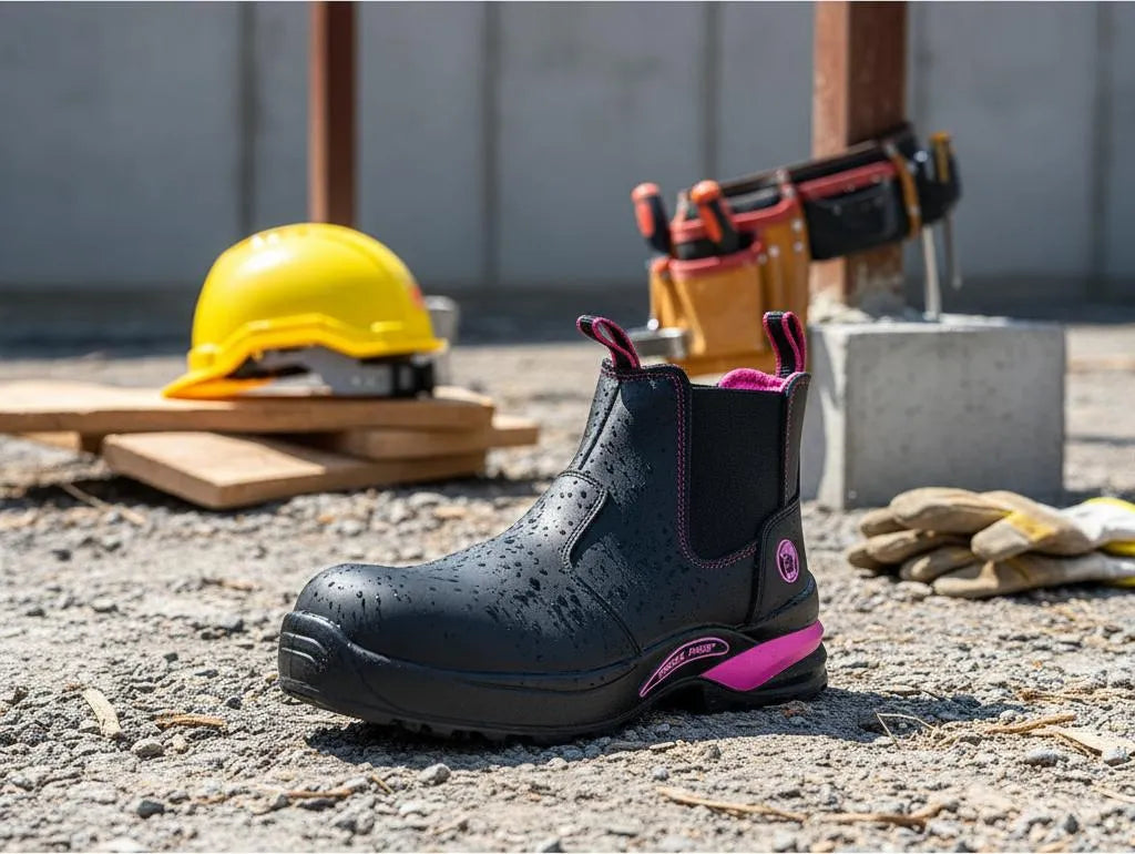 LIQUIDACION FORCE 5046 - Bota Industrial (ROSA) Dielectrica